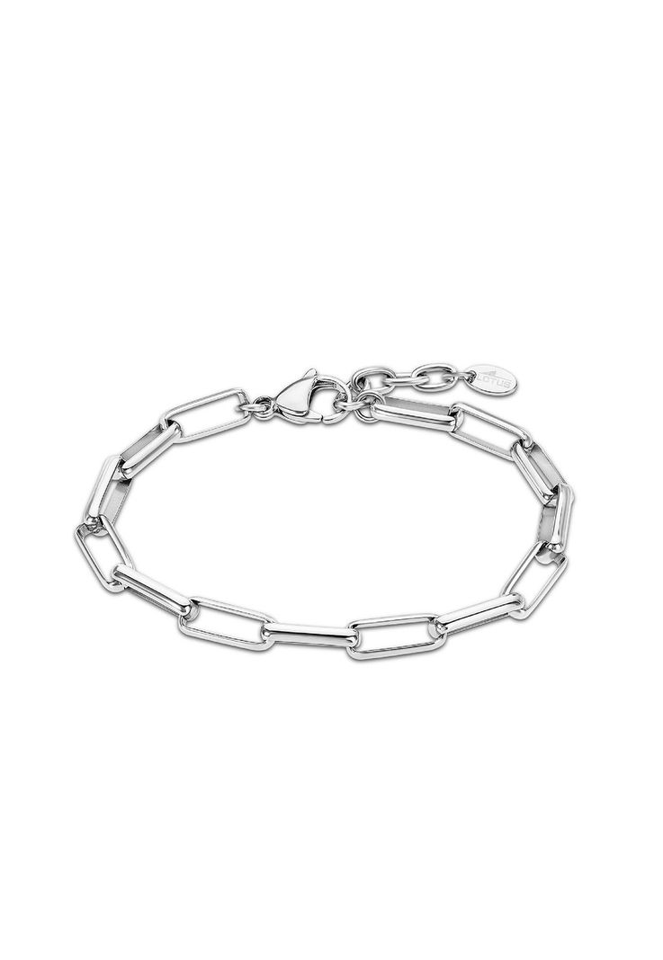 Pulsera Ls2230-2/1 Lotus Style Mujer Urban Woman Plateado Metalico