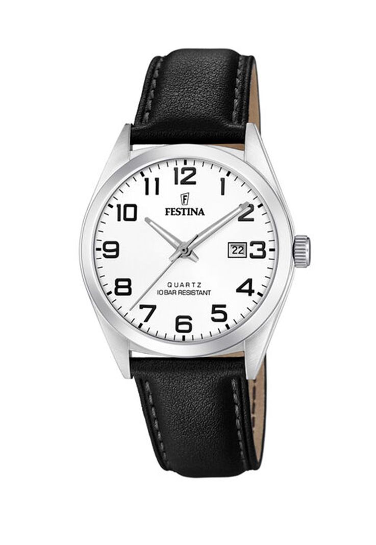 Reloj F20446/1 Festina Blanco Hombre Acero Clásico-0