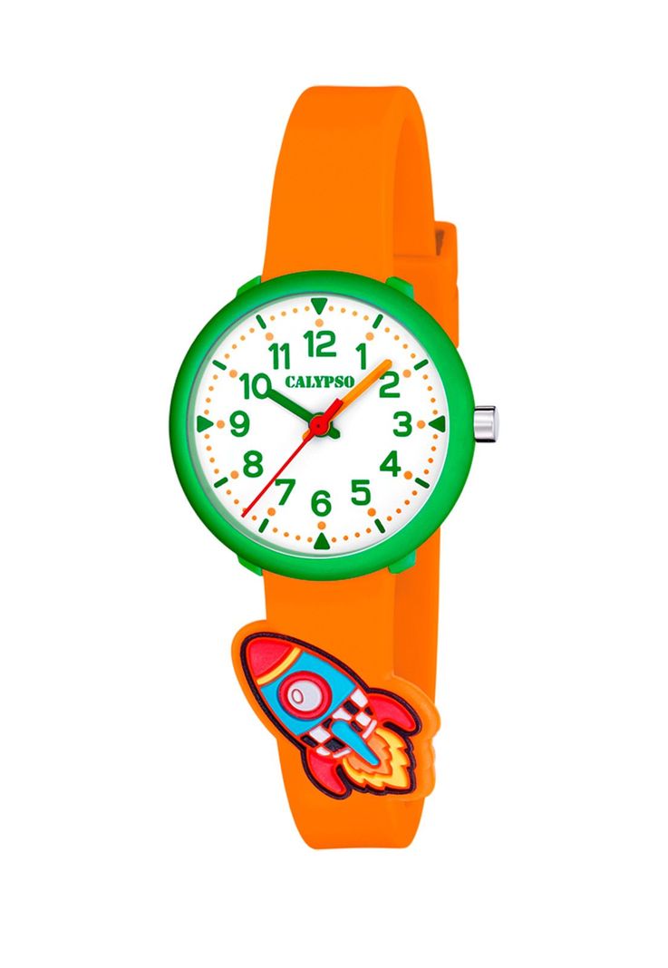 Reloj K5845/3 Calypso Blanco Infantil Digitana Verde