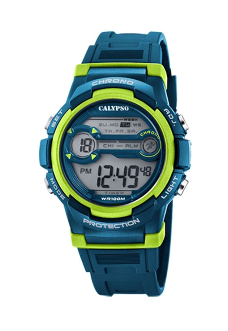 Reloj K5808/3 Calypso Verde Hombre Digital Crush-0