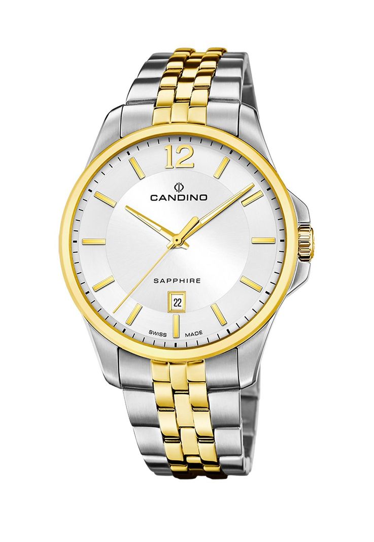 Reloj C4763/1 Candino Swiss Blanco Hombre Couples Classic