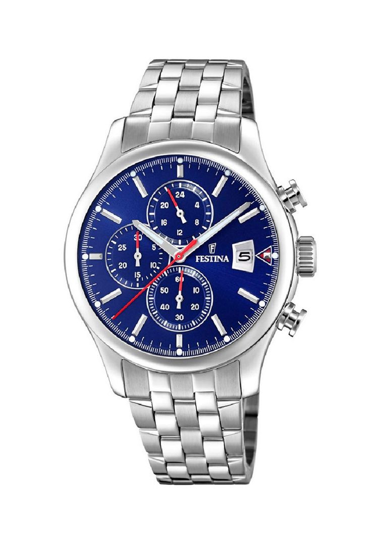 Reloj F20374/2 Festina Azul Hombre Timeless Chronograph-0