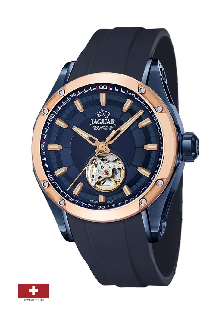 Reloj J812/1 Jaguar Azul Hombre Automatico-1