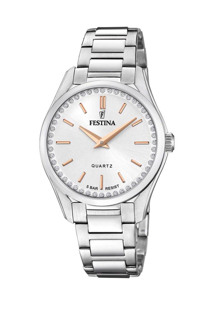 Reloj F20583/1 Festina Plateado Mujer Mademoiselle-0