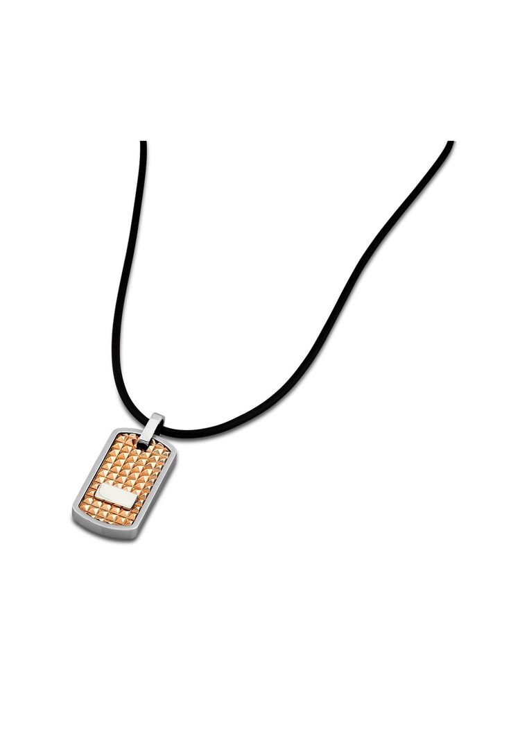 Collar LS1514-1/3 Lotus Style Hombre Men In Black-0