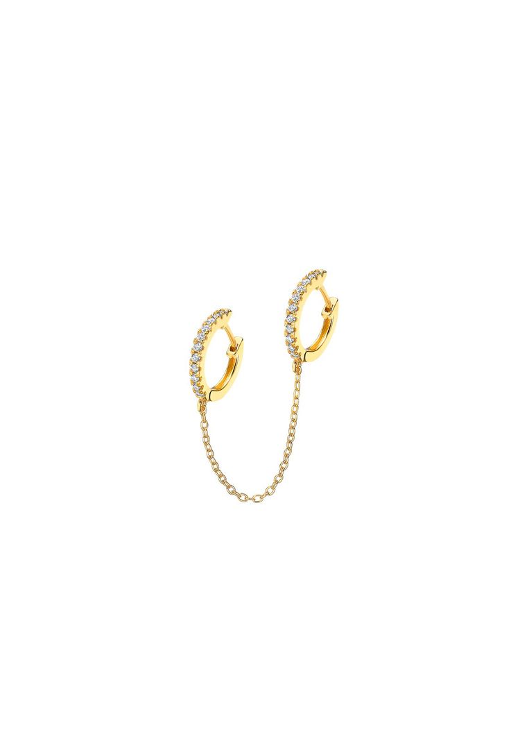 Ear Cuff LP3332-9/2 Lotus Silver Mujer Ear Party-0