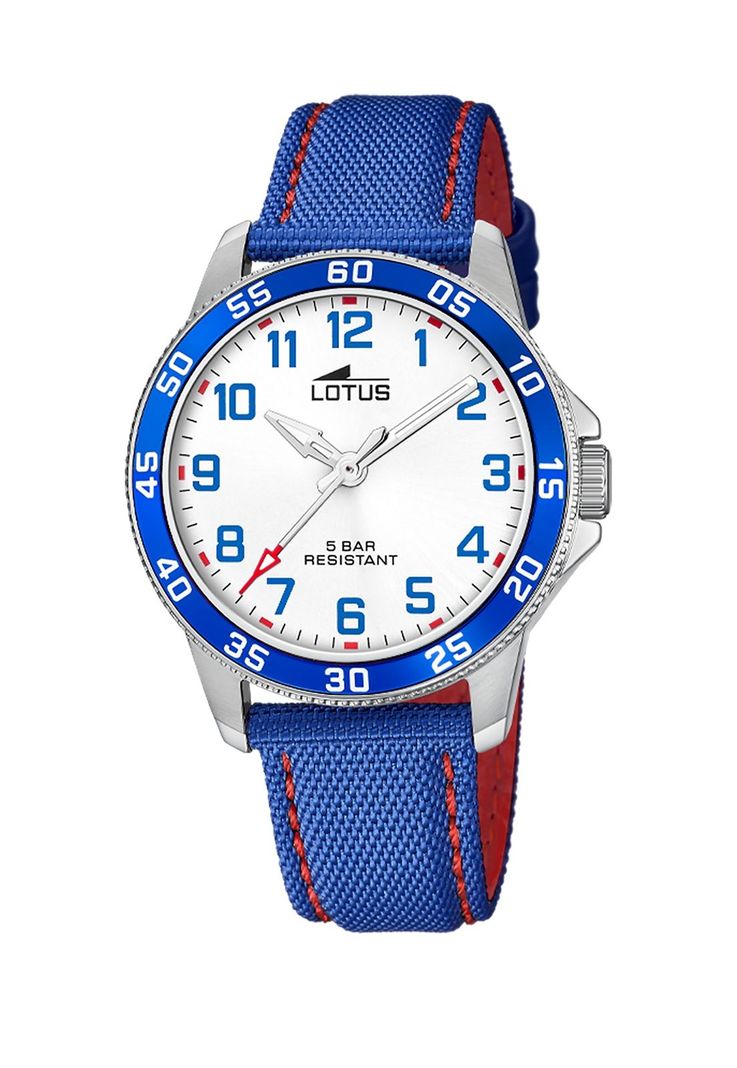 Reloj 18787/4 Lotus Blanco Infantil Junior Collection Azul
