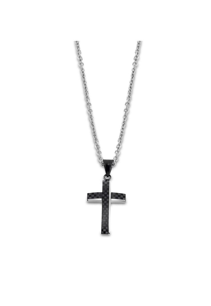 Collar LS2105-1/2 Lotus Style Hombre Men In Black-0