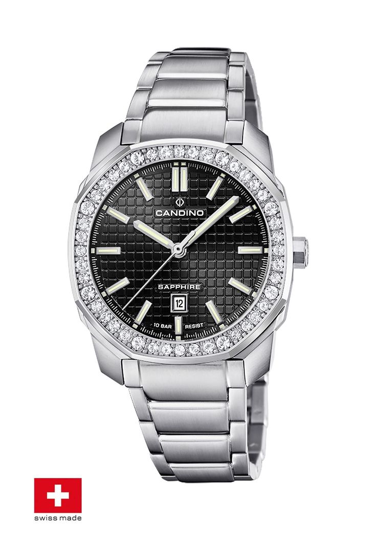 Reloj C4756/5 Candino Swiss Negro Mujer Couple Sport-1