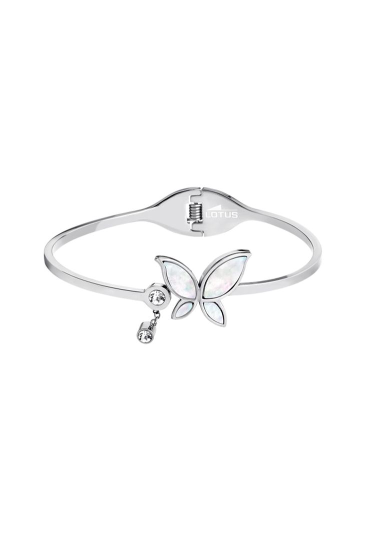 Pulsera Ls1794-2/1 Lotus Style Mujer Bliss Plateado Metalico