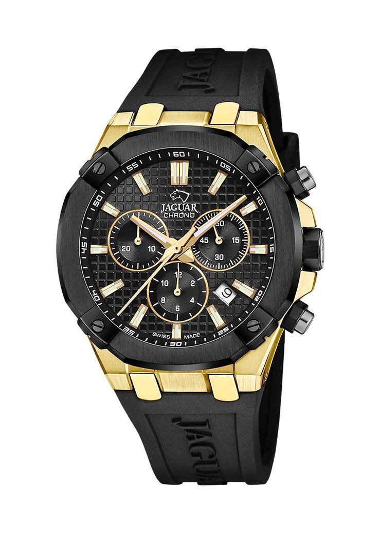 Reloj J1014/1 Jaguar Swiss Negro Hombre Diplomatic