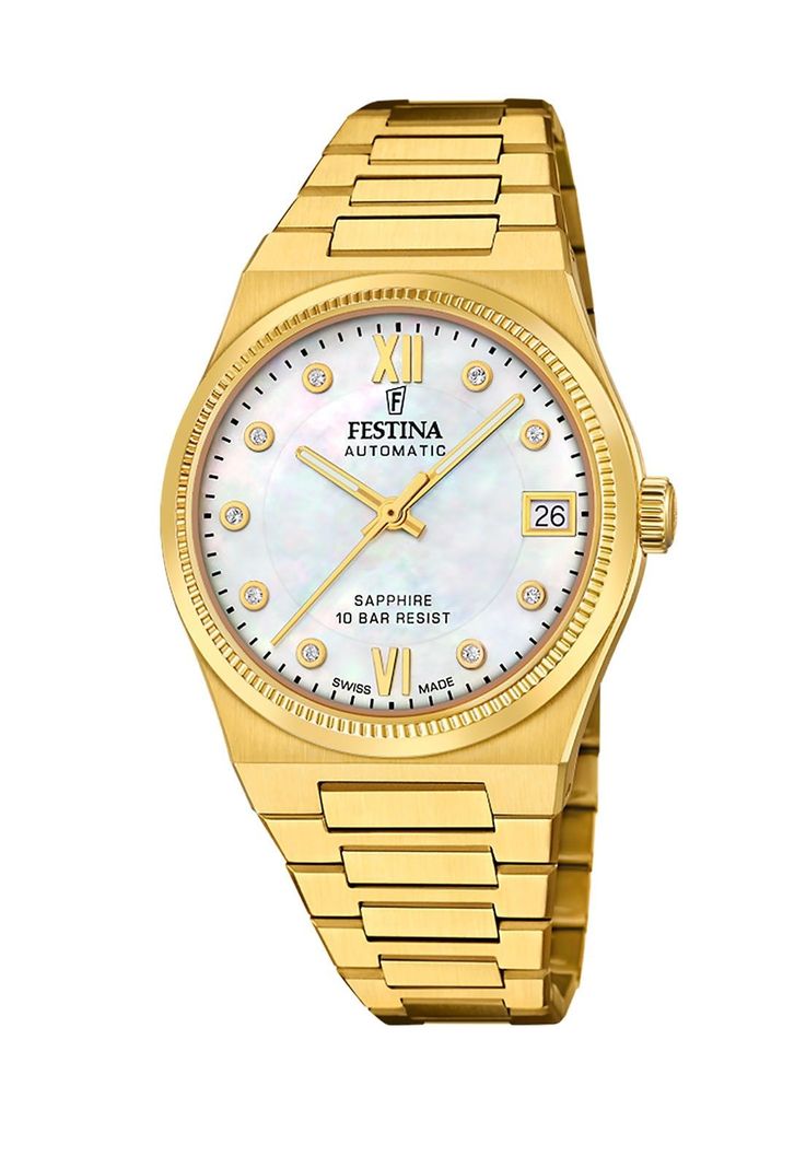 Reloj F20033/1 Festina Swiss Blanco Mujer My Swiss Time-0