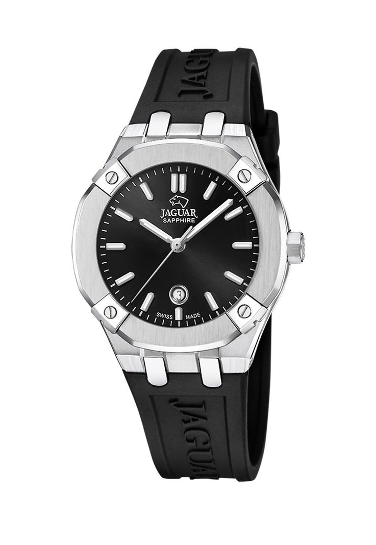 Reloj J1017/2 Jaguar Swiss Negro Mujer Diplomatic-0