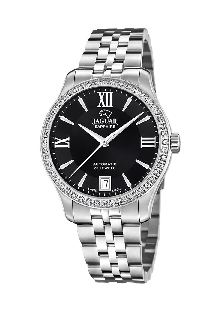 Reloj J997/2 Jaguar Swiss Negro Mujer Automático-0