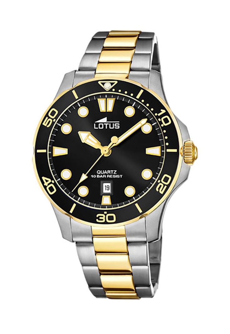Reloj 18763/2 Lotus Negro Mujer Crono Deportivo-0