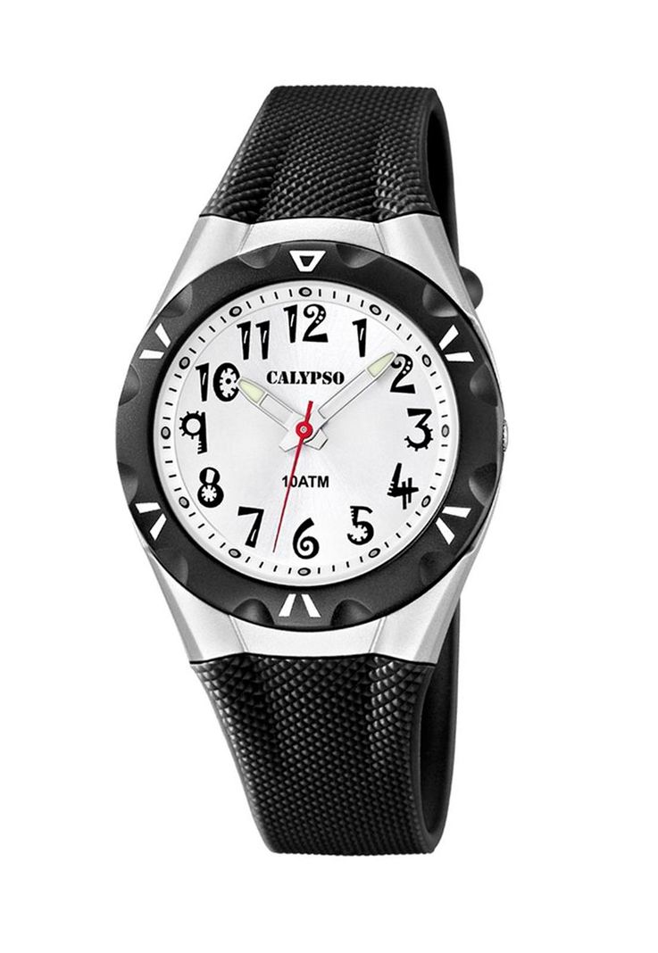 Reloj K6064/2 Calypso Blanco Infantil Digital Crush Negro