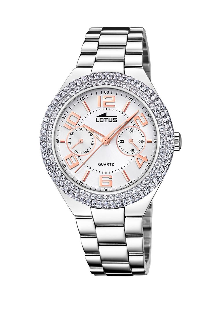 Reloj 18918/1 Lotus Plateado Mujer Bliss Plateado Metalico