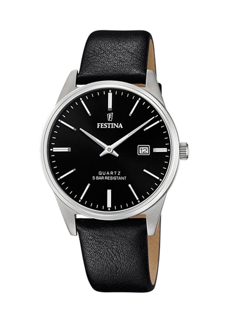 Reloj F20512/4 Festina Plateado Hombre Acero Clásico-0