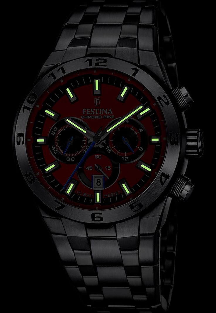 Reloj F20670/5 Festina Rojo Hombre Chrono Bike-1