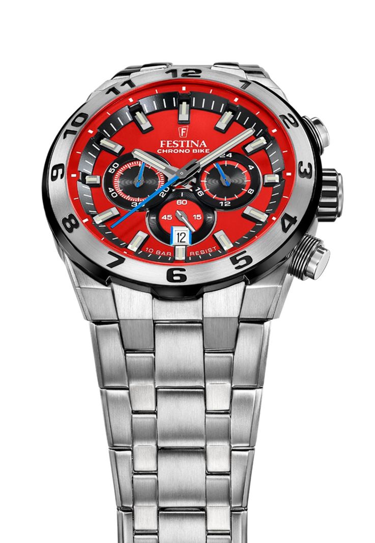 Reloj F20670/5 Festina Rojo Hombre Chrono Bike-2