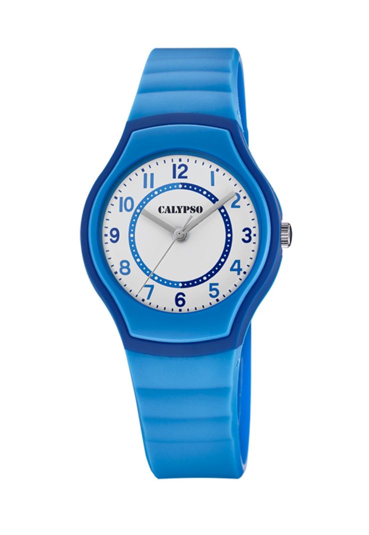 Reloj K5806/6 Calypso Blanco Infantil Junior Collection Azul