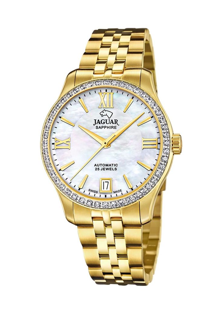 Reloj J999/1 Jaguar Swiss Blanco Mujer Automático-0