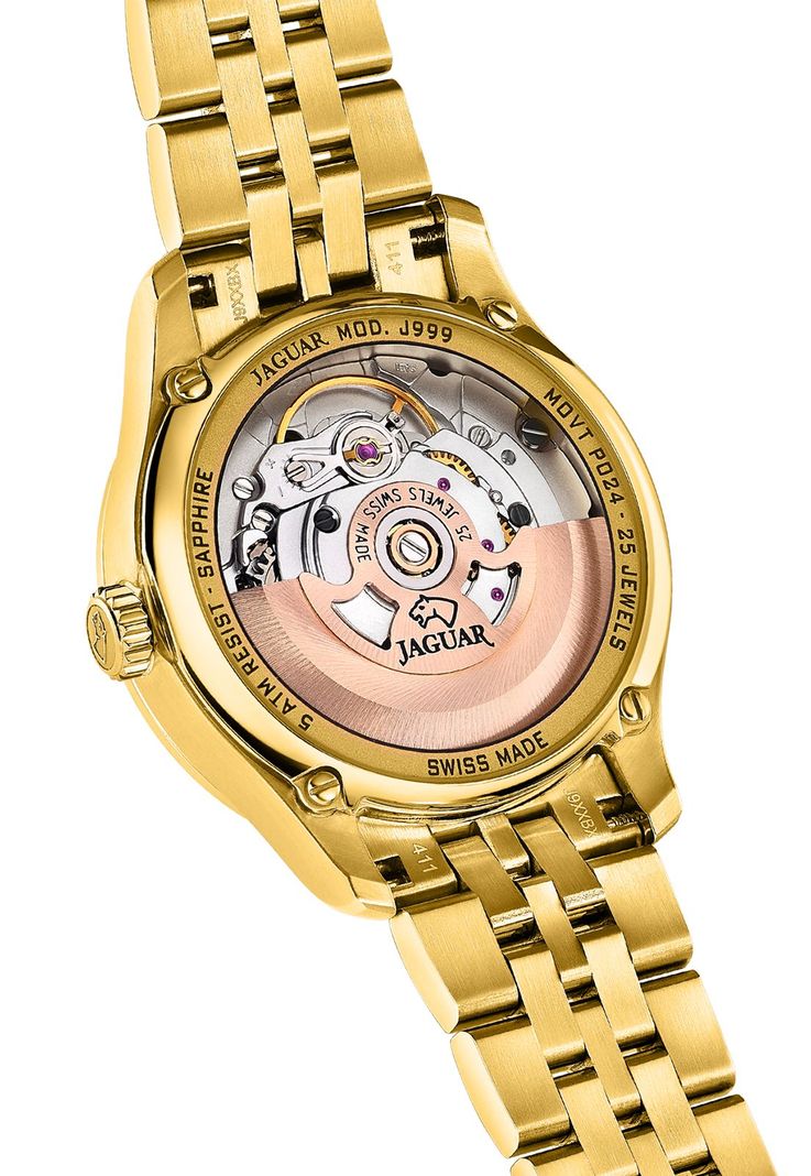 Reloj J999/1 Jaguar Swiss Blanco Mujer Automático-3