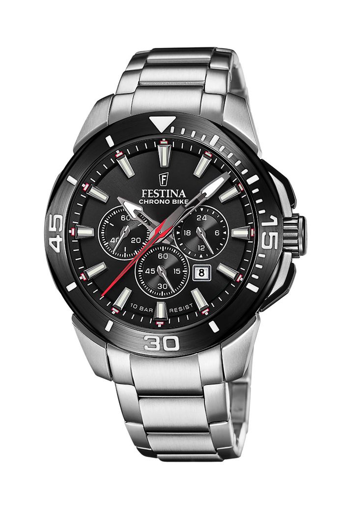 Reloj F20641/D Festina Negro Hombre Chrono Bike-0