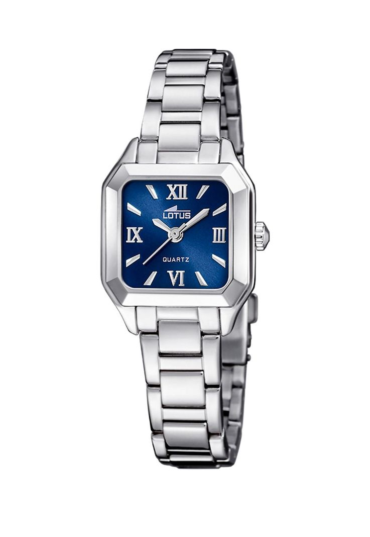 Reloj 19034/3 Lotus Azul Mujer Bliss Plateado