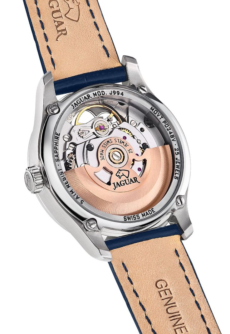 Reloj J994/B Jaguar Swiss Azul Mujer Automático-3