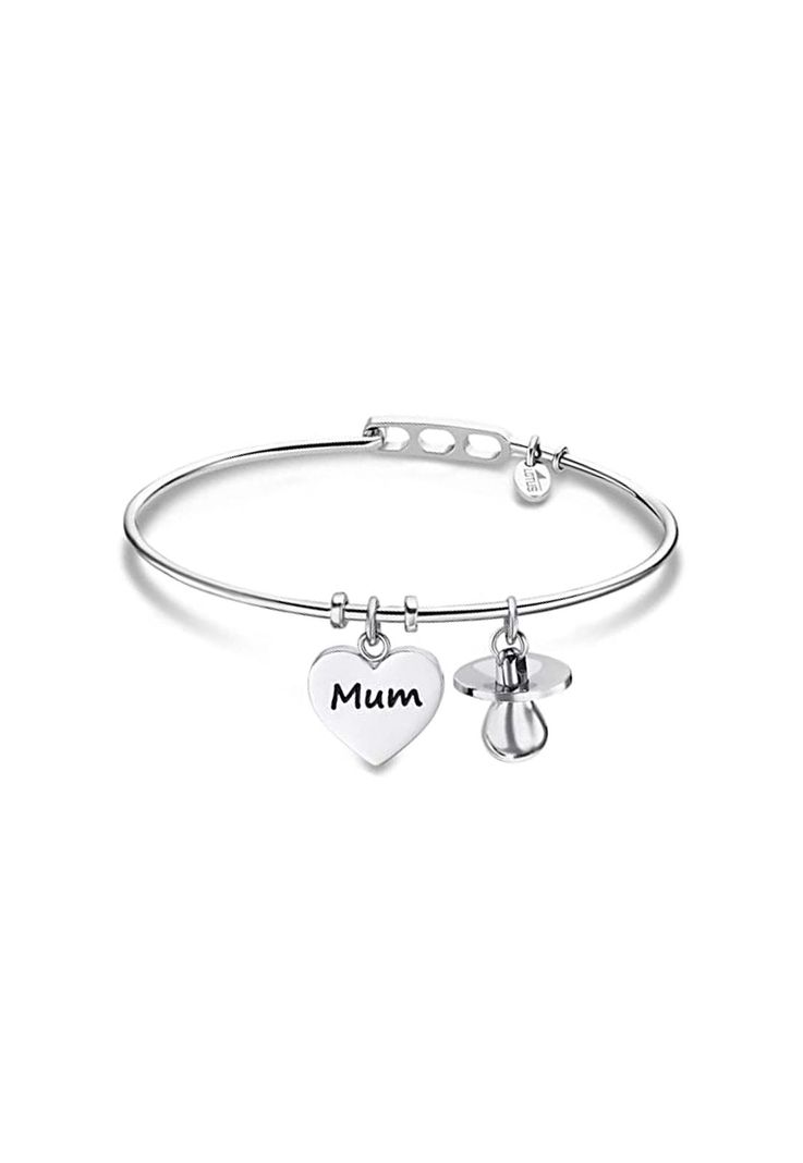 Pulsera Ls2036-2/1 Lotus Style Mujer Millennial Plateado Metalico