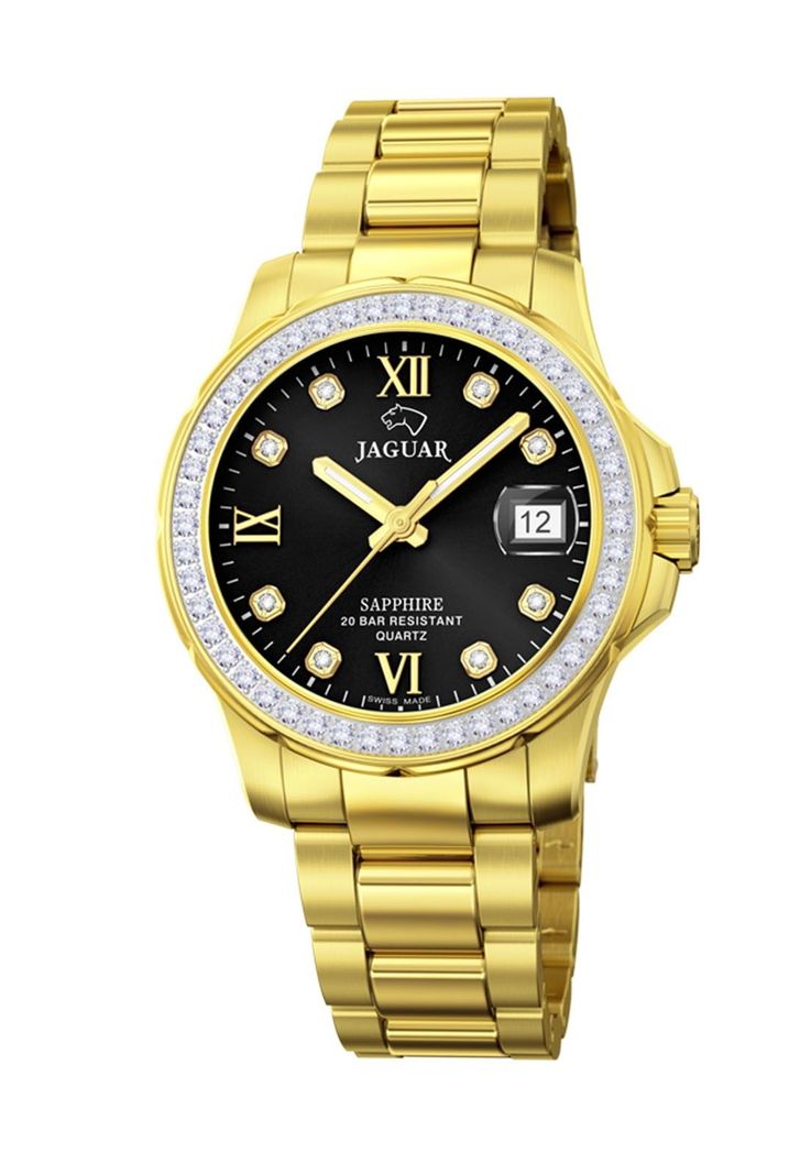 Reloj J895/4 Jaguar Negro Mujer man-0