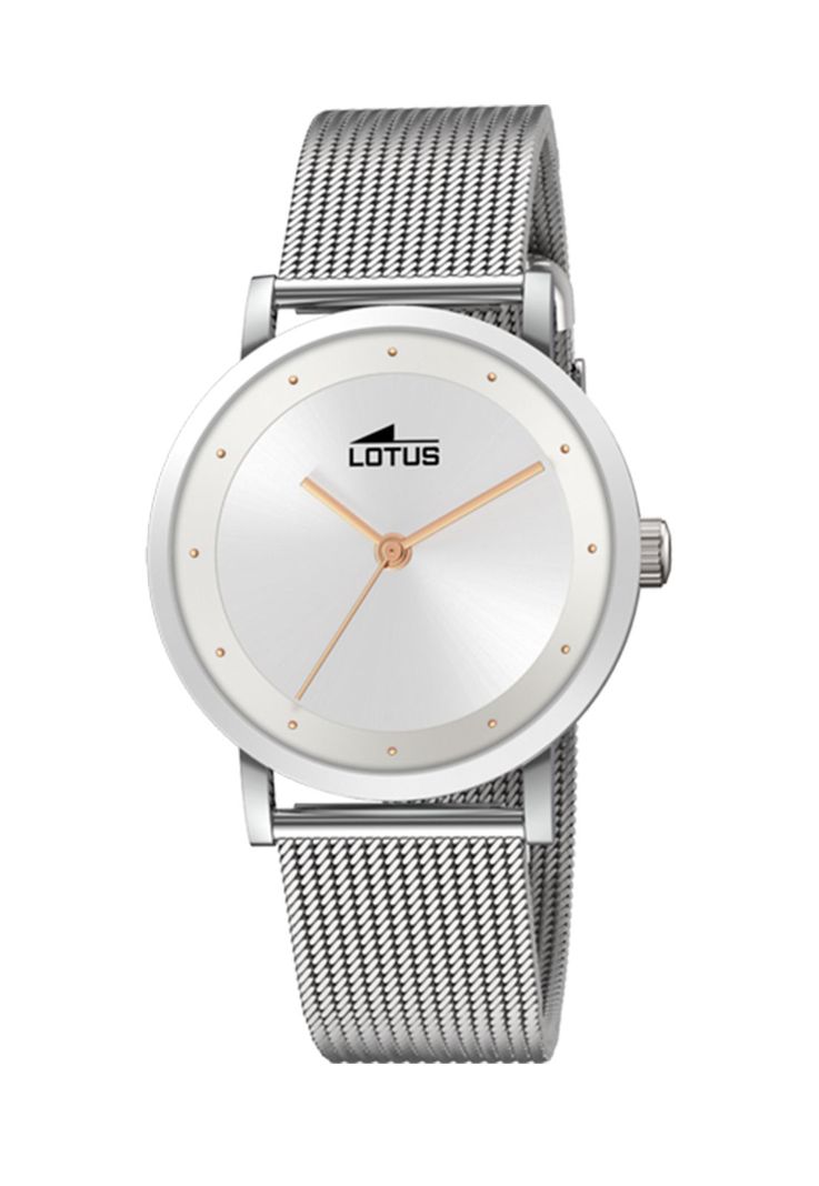 Reloj 18790/1 Lotus Plateado Mujer Trendy Plateado Metalico