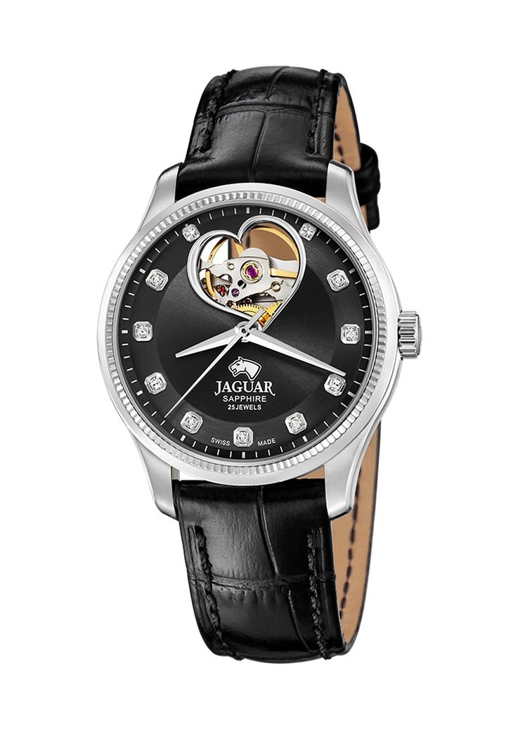Reloj J994/C Jaguar Swiss Negro Mujer Automático-0