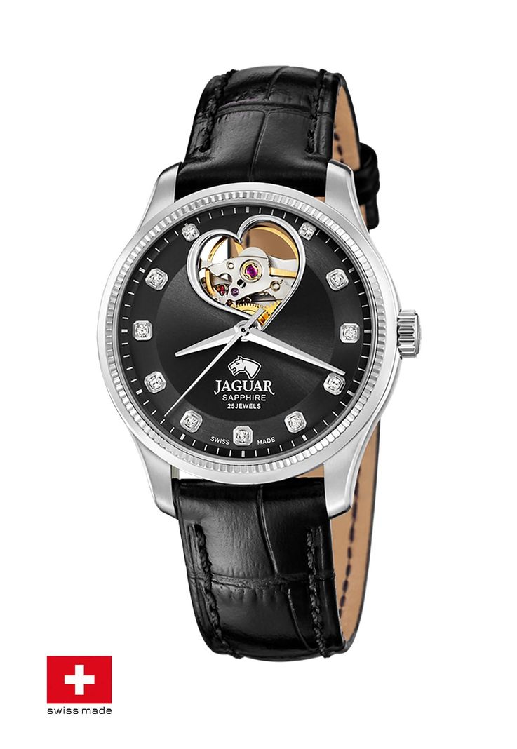 Reloj J994/C Jaguar Swiss Negro Mujer Automático-1