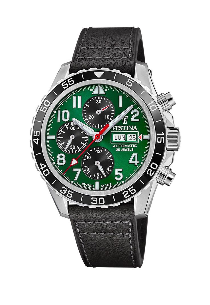 Reloj F20056/2 Festina Swiss Verde Hombre Automático-0