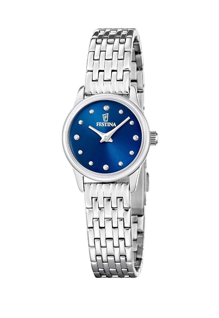 Reloj F20749/4 Festina Azul Mujer Mademoiselle Plateado