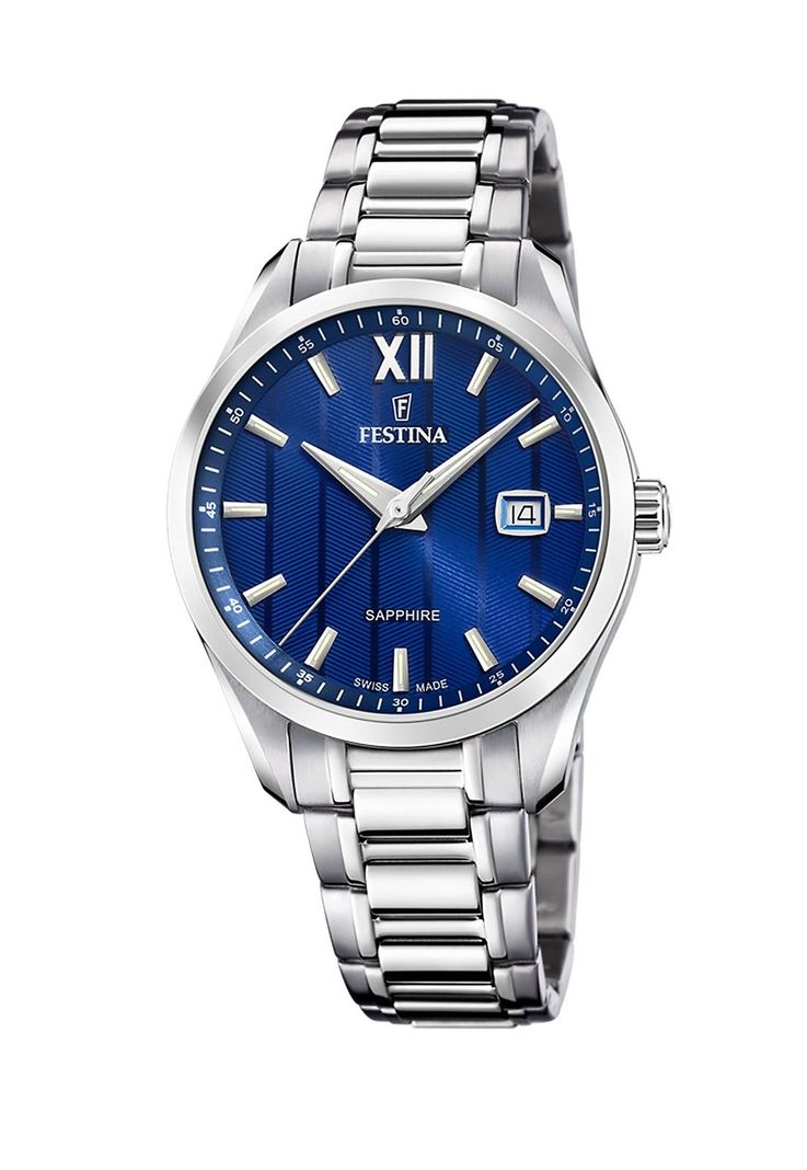 Reloj F20026/2 Festina Swiss Azul Hombre Crono Deportivo-0