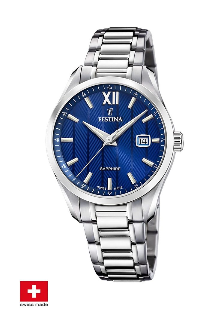 Reloj F20026/2 Festina Swiss Azul Hombre Crono Deportivo-1