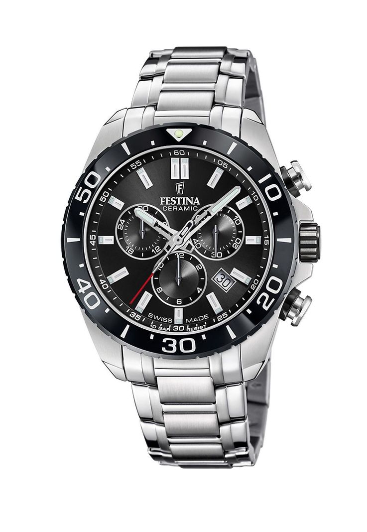 Reloj F20042/4 Festina Swiss Negro Hombre Chrono