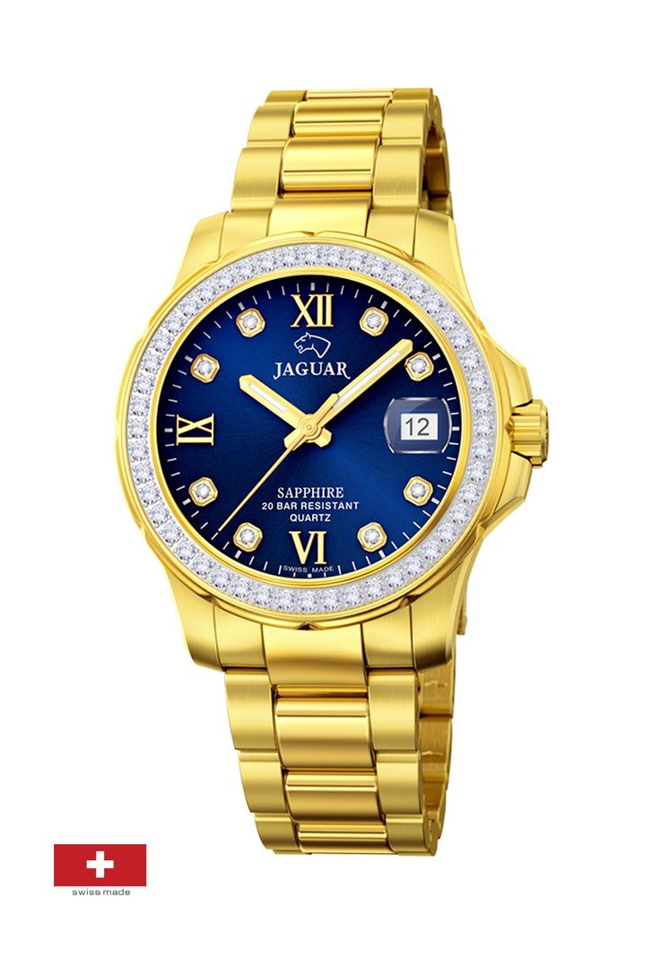 Reloj J895/3 Jaguar Azul Mujer man-1