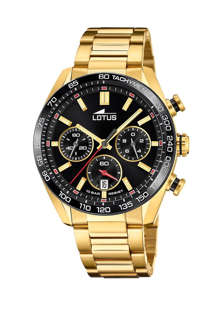 Reloj 18917/6 Lotus Dorado Hombre Chrono-0