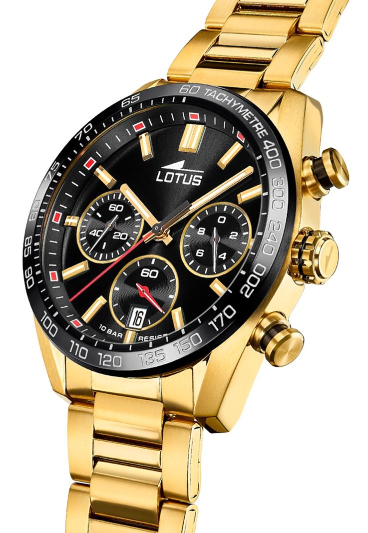 Reloj 18917/6 Lotus Dorado Hombre Chrono-2