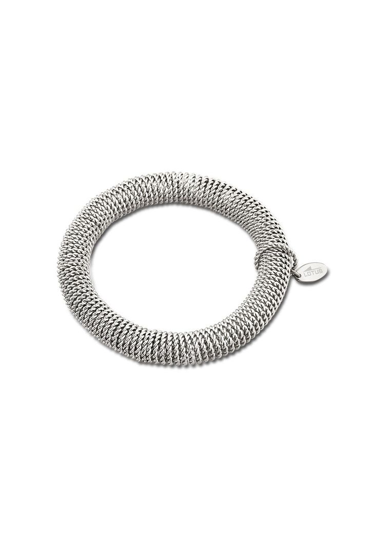 Pulsera Ls1523-2/1 Lotus Style Mujer Chile Plateado Metalico