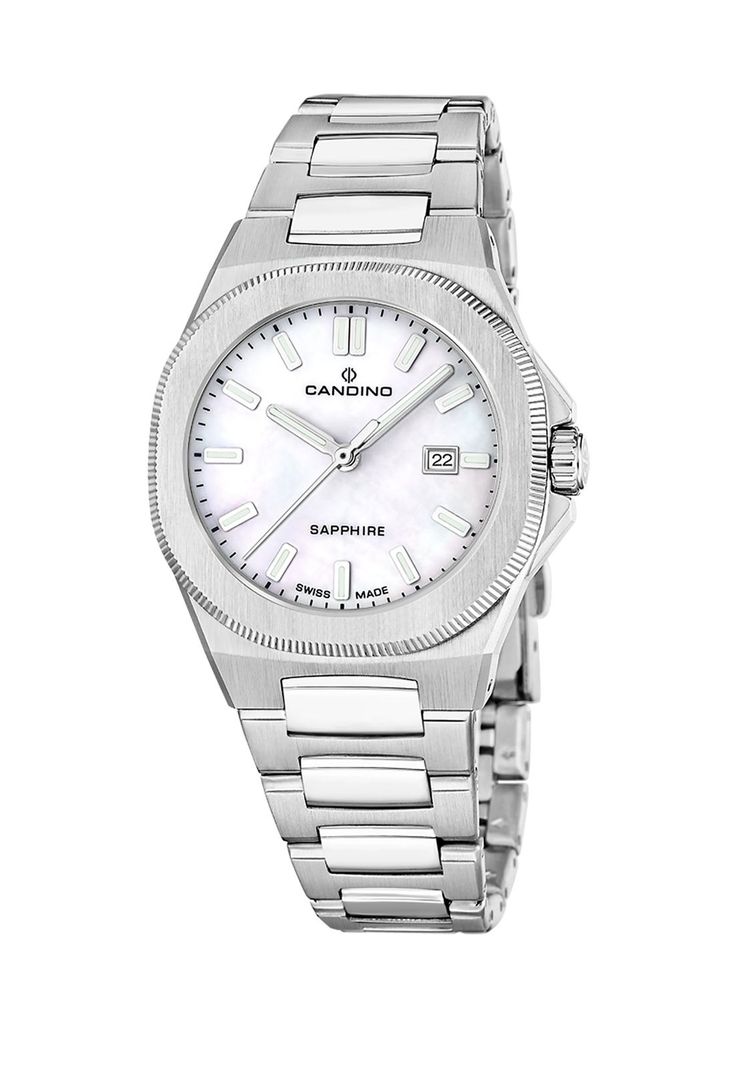 Reloj C4800/1 Candino Blanco Mujer Couples Classic Plateado