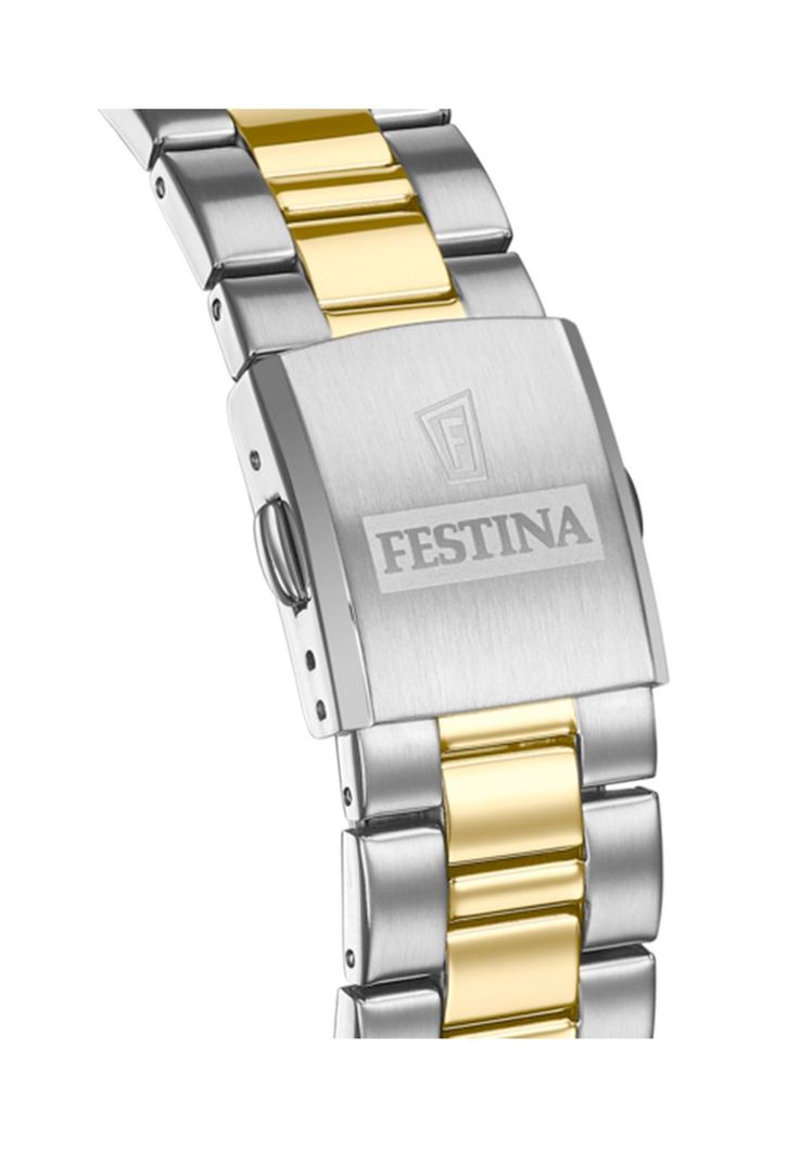 Reloj F20554/3 Festina Dorado Hombre Acero Clasico-1