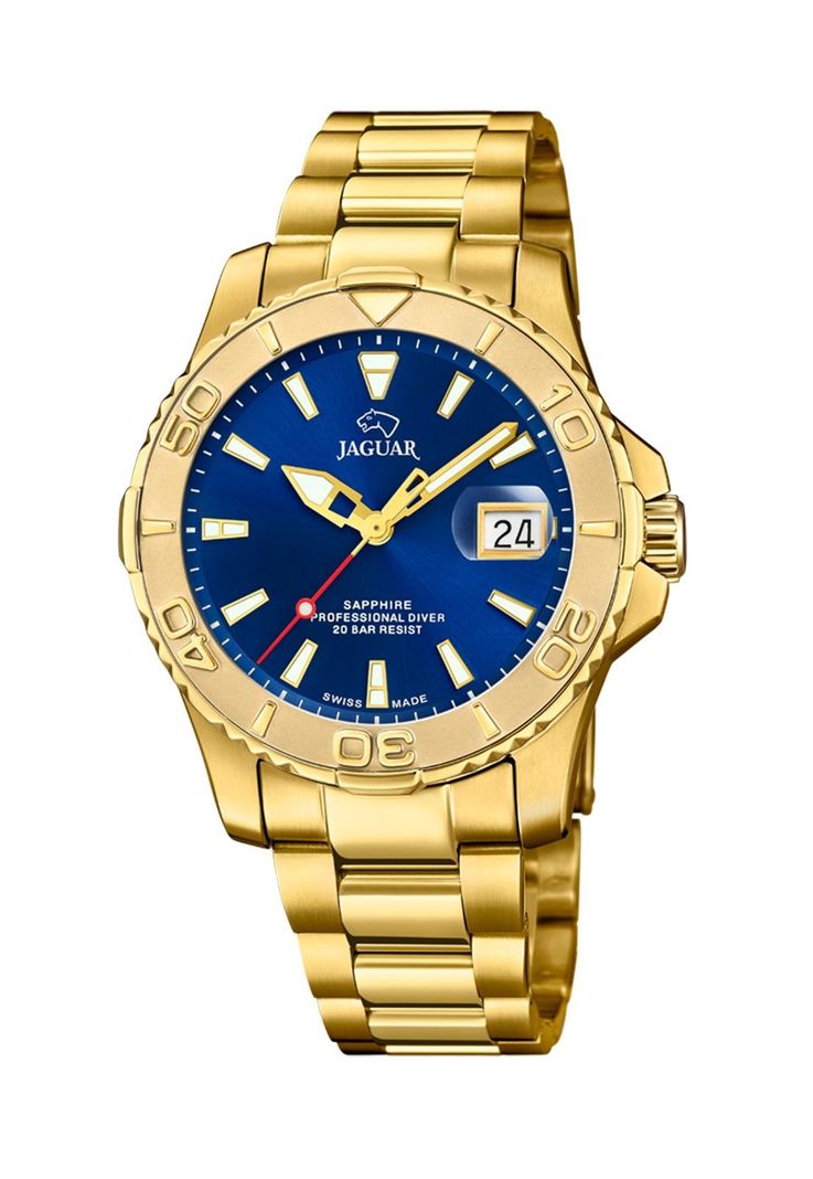 Reloj J971/2 Jaguar Azul Hombre Clair De Lune