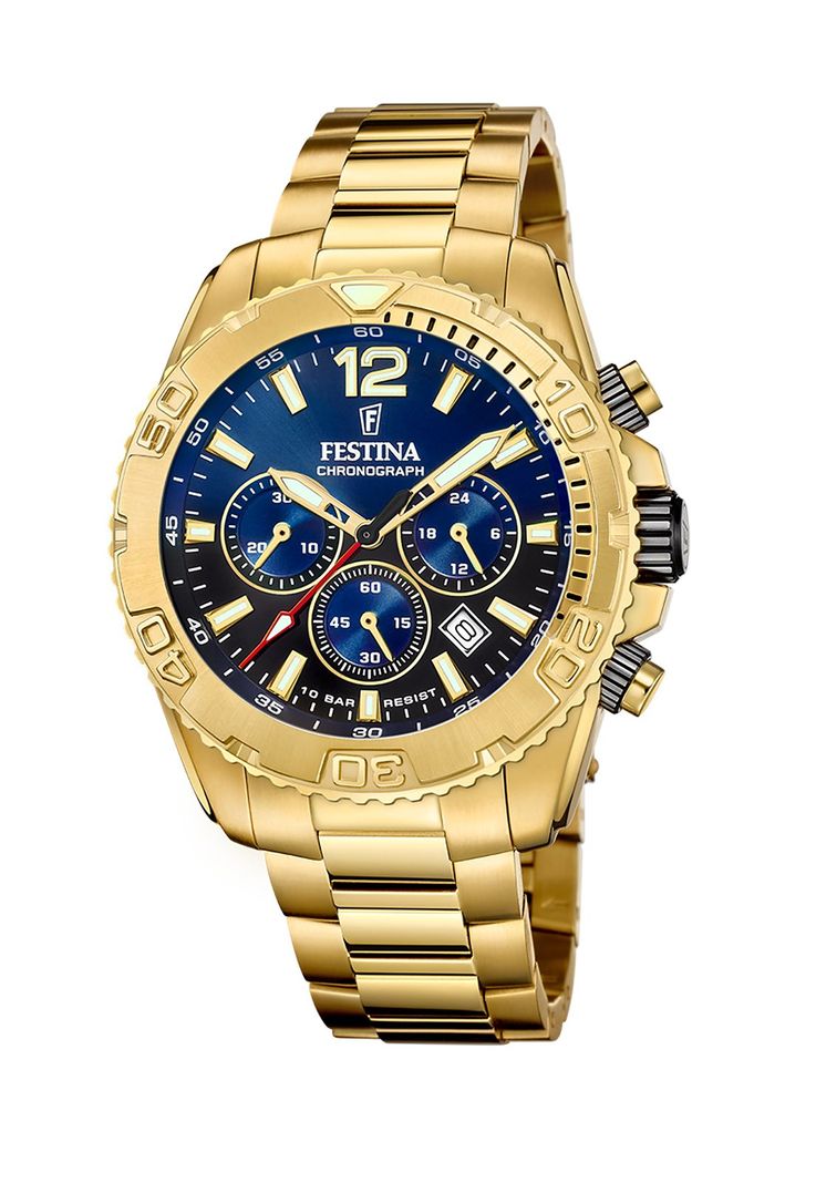 Reloj F20684/2 Festina Azul Mujer Timeless Chronograph-0