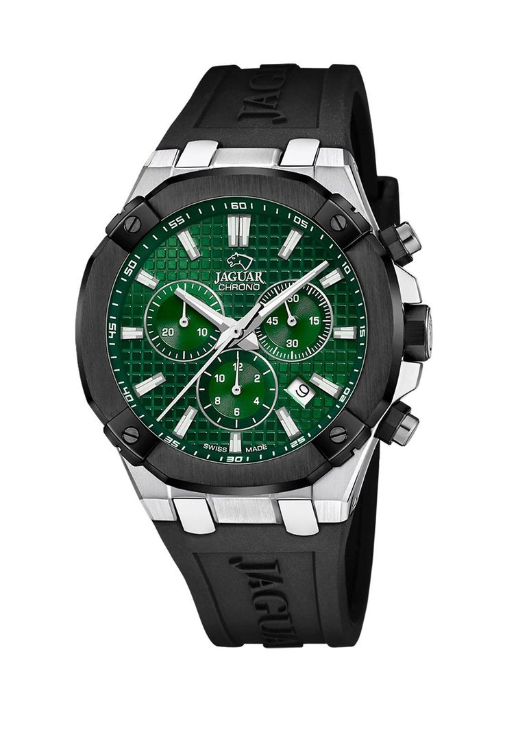 Reloj J1020/1 Jaguar Swiss Verde Hombre Ceramic