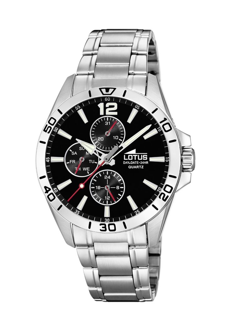 Reloj 18812/3 Lotus Negro Hombre Multifuncion